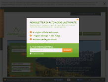 Tablet Screenshot of altoadige-lastminute.com